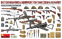 イギリス 戦車兵＆歩兵 武器と装備品セット