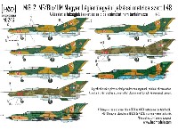 MiG-21MF/Bis/UM ハンガリー空軍 デカール